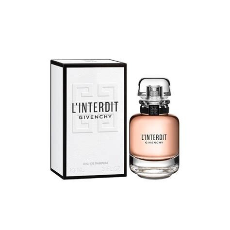 miniature givenchy l'interdit|interdit givenchy sample.